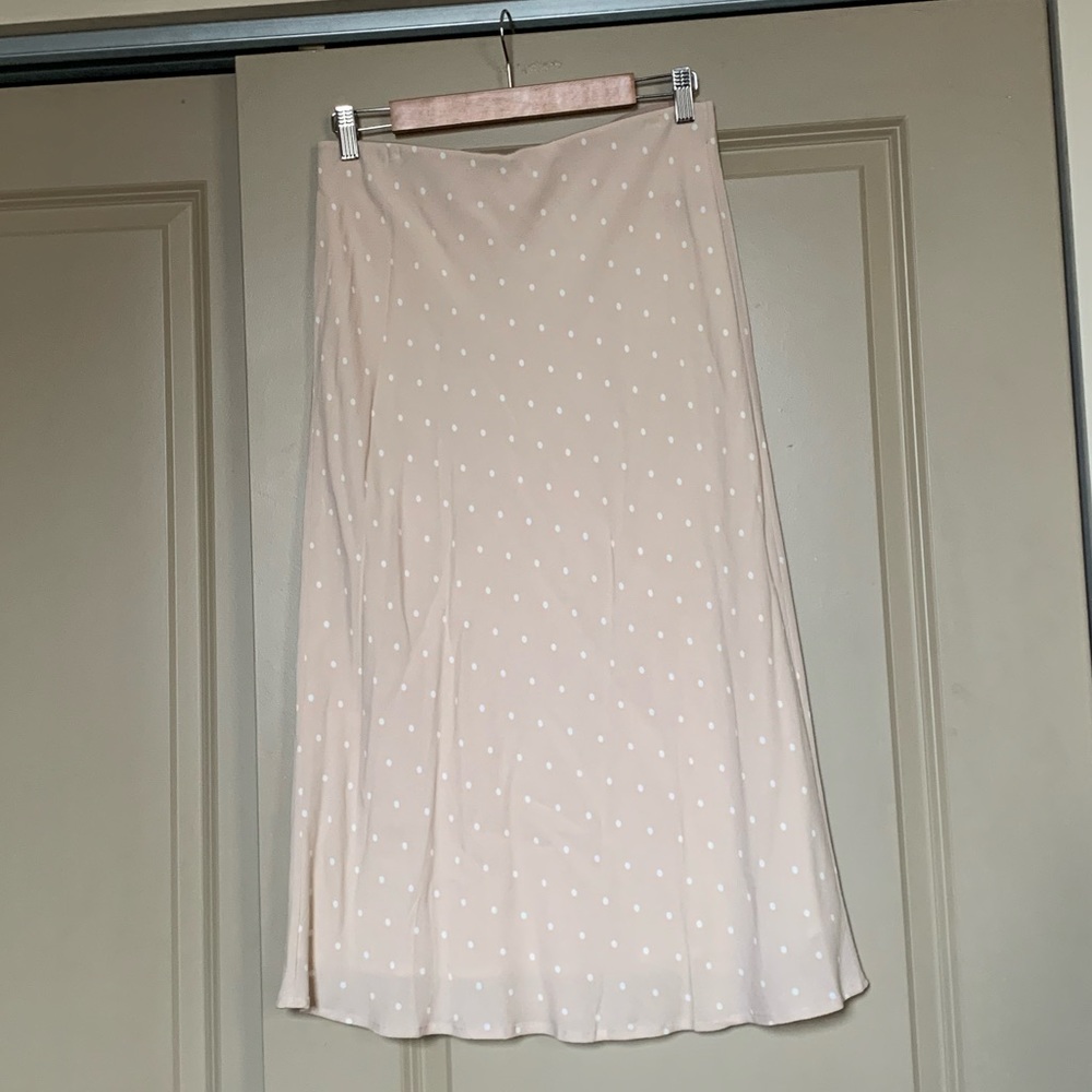Sanctuary Polka Dot Midi Skirt